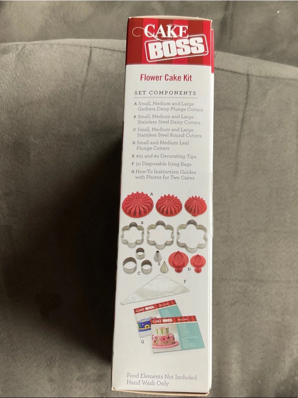 Flower Cake Kit - 25 piece Multicolor Decorating Set - Cake Boss